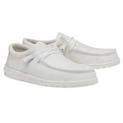 Hey Dude Wally Slub - White