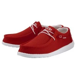 Hey Dude Wally Sox Fans - Flame -Aetrex Online wally sox fans flame mens closed toe hey dude 315938