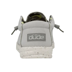 Hey Dude Wally Sox Fog -Aetrex Online wally sox fog mens footwear hey dude 356249