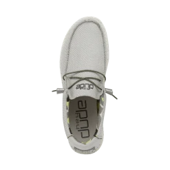 Hey Dude Wally Sox Fog -Aetrex Online wally sox fog mens footwear hey dude 728578