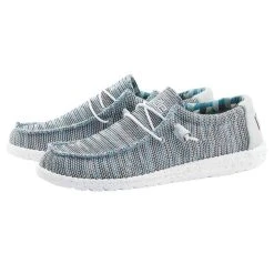 Hey Dude Wally Sox - Ice Grey 8 Hey Dude Wally Sox - Ice Grey -Aetrex Online wally sox ice grey mens closed toe hey dude 445827