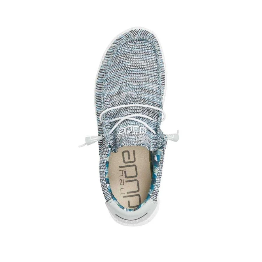 Wally Sox - Ice Grey Hey Dude Wally Sox - Ice Grey -Aetrex Online wally sox ice grey mens closed toe hey dude 634138