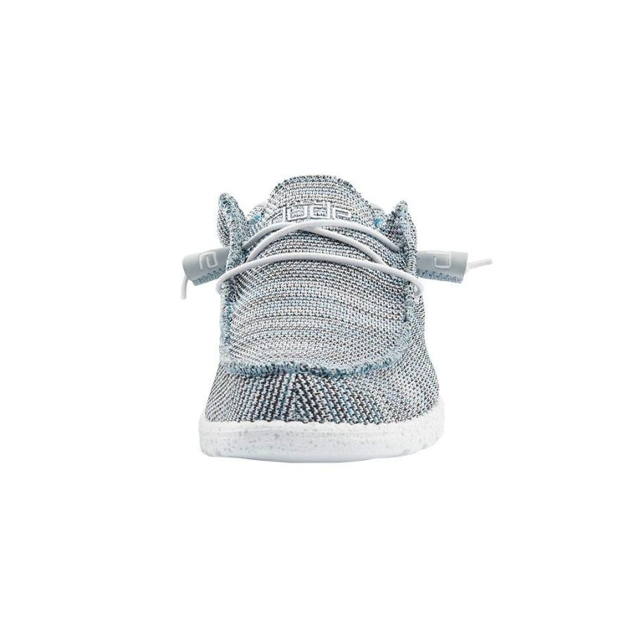 Wally Sox - Ice Grey Hey Dude Wally Sox - Ice Grey -Aetrex Online wally sox ice grey mens closed toe hey dude 763509