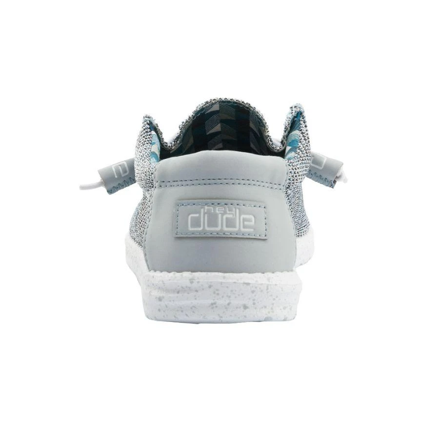 Wally Sox - Ice Grey Hey Dude Wally Sox - Ice Grey -Aetrex Online wally sox ice grey mens closed toe hey dude 806579