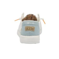 Hey Dude Wendy Boho - Crochet White -Aetrex Online wendy boho crochet white womens closed toe hey dude 326888