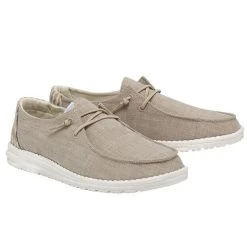 Hey Dude Wendy Canvas - Sheen Beige
