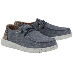 Hey Dude Wendy Chambray - Lapis Blue