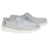Hey Dude Wendy Chambray - Light Grey -Aetrex Online wendy chambray light grey womens closed toe hey dude 897549