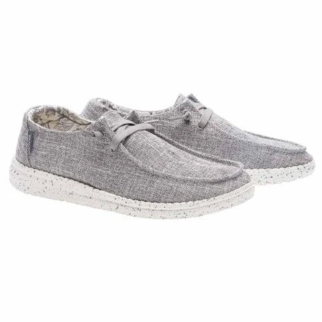 Wendy Linen - Iron Hey Dude Wendy Linen - Iron -Aetrex Online wendy linen iron womens closed toe hey dude 129487