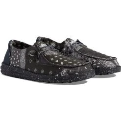 Hey Dude Wendy Patch Geo - Bandana Black