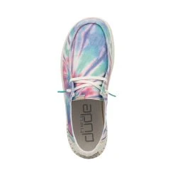 Hey Dude Wendy Rise - Tie Dye -Aetrex Online wendy rise tie dye womens closed toe hey dude 331650