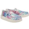 Hey Dude Wendy Rise - Tie Dye -Aetrex Online wendy rise tie dye womens closed toe hey dude 525329