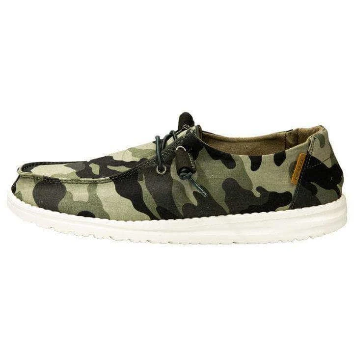 Wendy - Camo Hey Dude Wendy - Camo -Aetrex Online wendy womens closed toe hey dude 279526