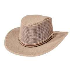 American Hat Makers Willie Hemp Sun Hat - Khaki